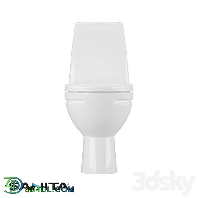 OM SANITA MARS compact rimless toilet