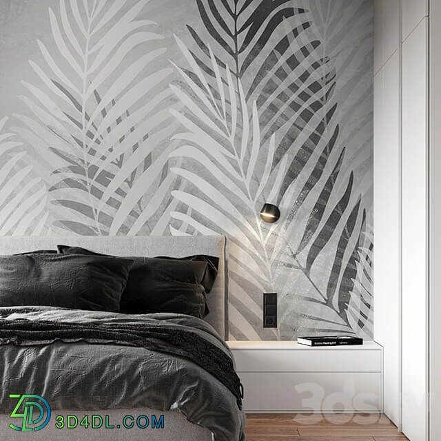 Creativille | wallpapers | 42123 Big Palm Leaves