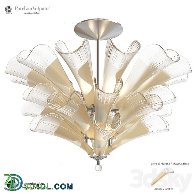 Chandelier Patrizia Volpato Petali 9007 PL3