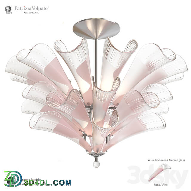 Chandelier Patrizia Volpato Petali 9007 PL3