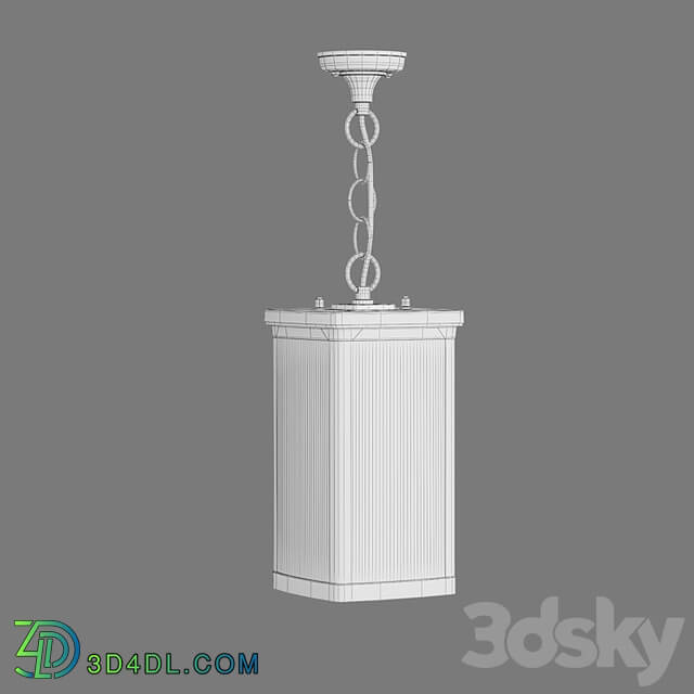 OM Pendant street lamp Elektrostandard GL 1006H Lame