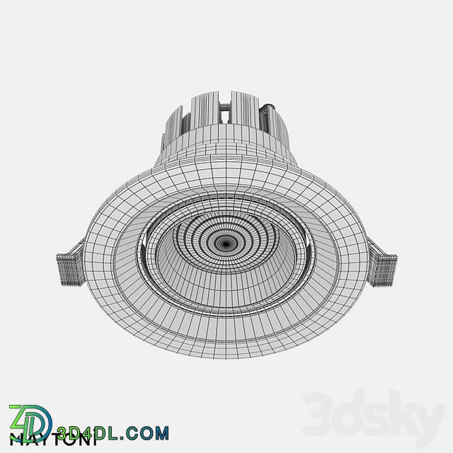 Recessed luminaire Elem DL052 L7B3K;DL052 L7W3K