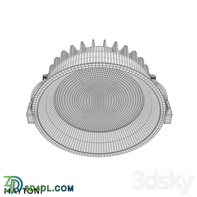 Recessed lamp Okno DL053 12W3K W; DL053 18W3K W; DL053 24W3K W