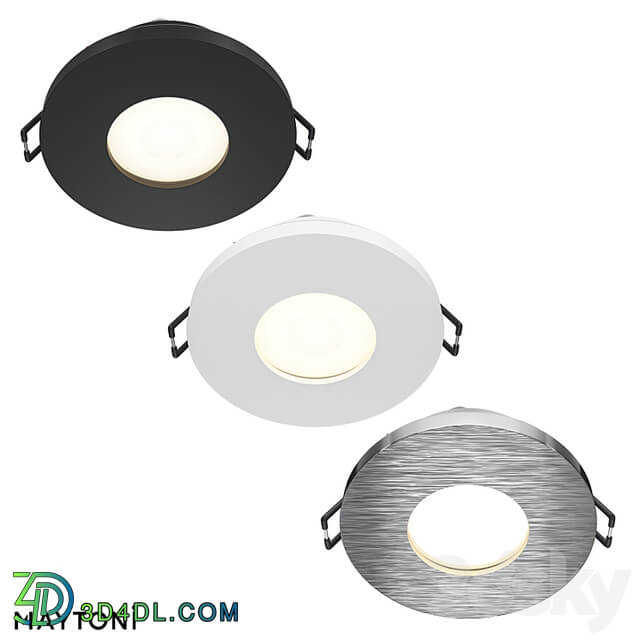 Recessed luminaire Stark DL083 01 GU10 RD B;DL083 01 GU10 RD S;DL083 01 GU10 RD W