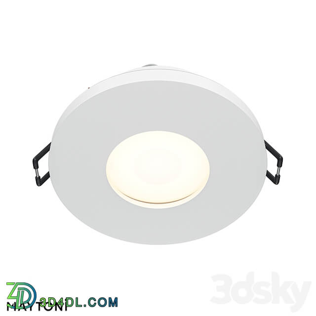 Recessed luminaire Stark DL083 01 GU10 RD B;DL083 01 GU10 RD S;DL083 01 GU10 RD W