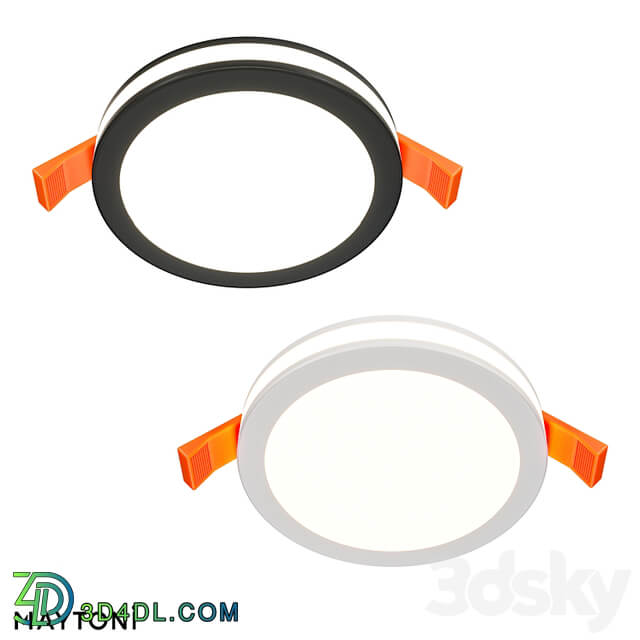 Recessed luminaire Phanton DL303 L12B;DL2001 L12W