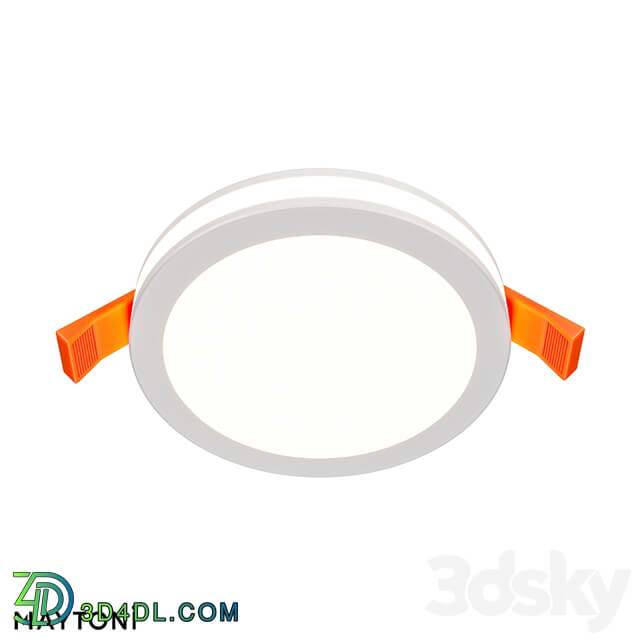 Recessed luminaire Phanton DL303 L12B;DL2001 L12W