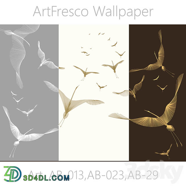 ArtFresco Wallpaper Designer seamless wallpaper Art. AB 004OM