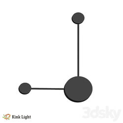 Wall lamp Firs black 2208 1A,19; 2208 1B,19; 2208 2.19OM 