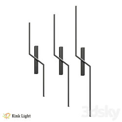 Sconce Twist black (left) 08411 80L,19 08411 100L,19 08411 120L,19 OM 