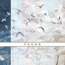 Designer wallpapers FAUNA pack 3 