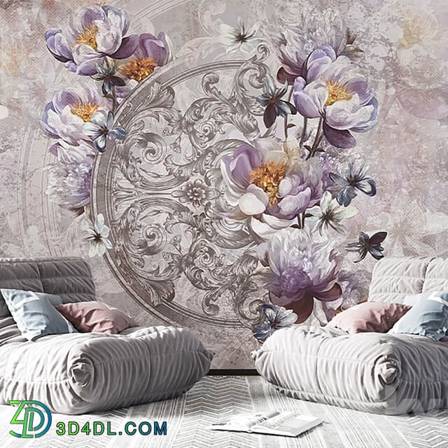 ArtFresco Wallpaper Designer seamless wallpaper Art. AB 053,AB 073,AB 074,Fl 285 OM