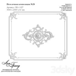 lepgrand.ru Composition for ceiling №28 