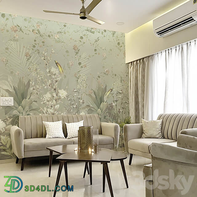 ArtFresco Wallpaper Designer seamless wallpaper Art. Fl 556,Fl 557,Fl 558,Fl 559 OM