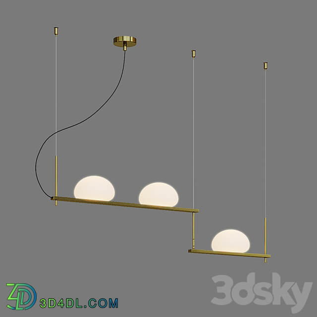 OM Pendant lamp Eurosvet 70145/3 Stair