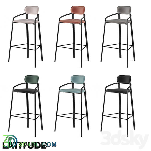 OM Ror Round Bar Stool