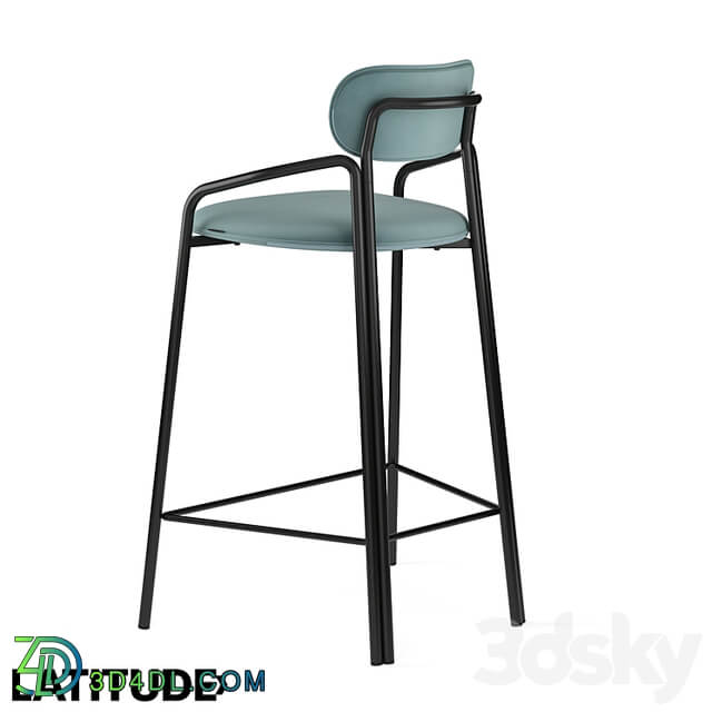 OM Ror Round Bar Stool Short