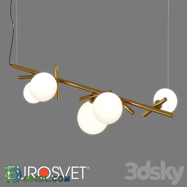 OM Pendant lamp Eurosvet 50382/5 Salut