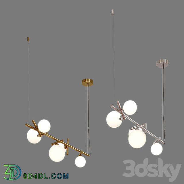 OM Pendant lamp Eurosvet 50382/5 Salut