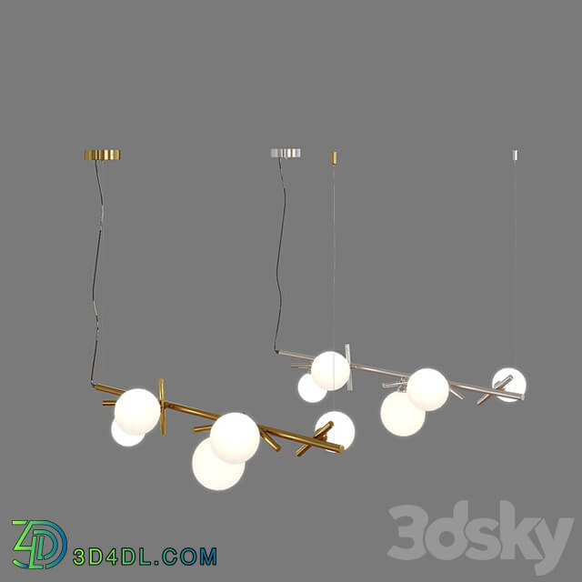 OM Pendant lamp Eurosvet 50382/5 Salut