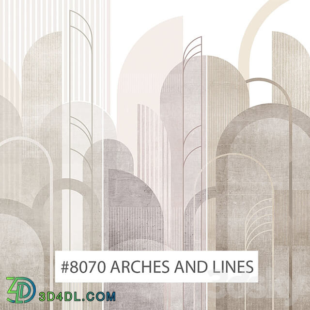 Creativille | wallpapers | 8070 Arches and Lines