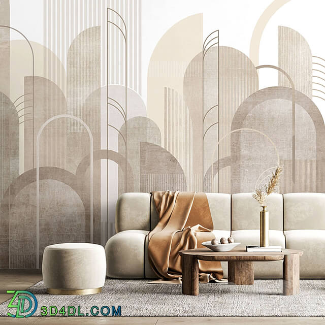 Creativille | wallpapers | 8070 Arches and Lines