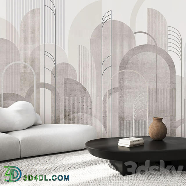 Creativille | wallpapers | 8070 Arches and Lines