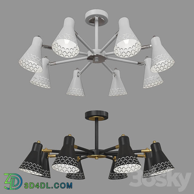 OM Ceiling chandelier Eurosvet 70100/8 Trina