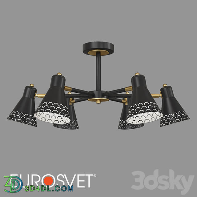 OM Ceiling chandelier Eurosvet 70100/6 Trina