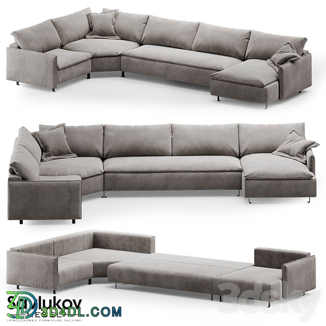 OM Corner sofa Next from Savlukov Mebel