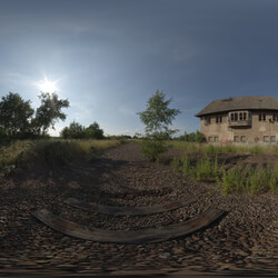 Hdri Hub 048 Old Freight Yard 