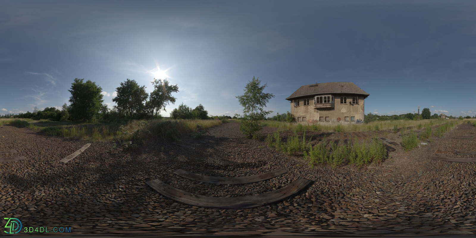 Hdri Hub 048 Old Freight Yard