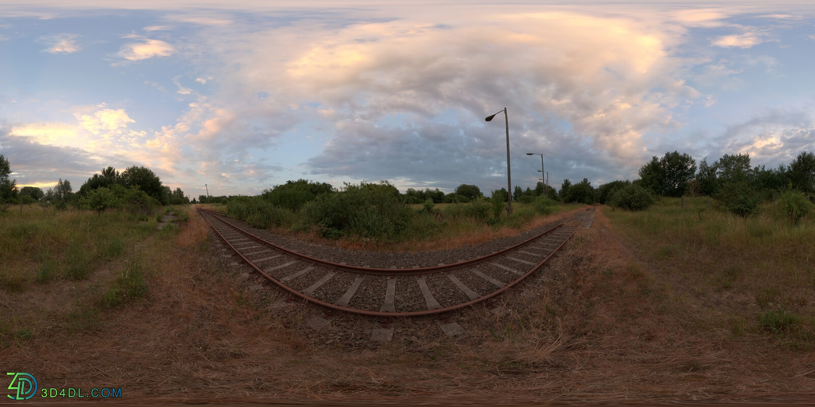Hdri Hub 079 Rail Tracks
