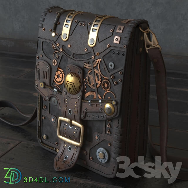 Other decorative objects Steampunk bag