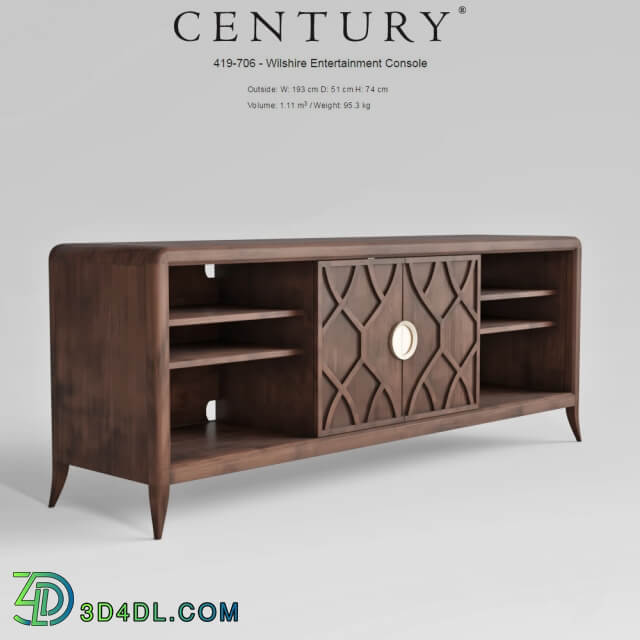 Sideboard Chest of drawer Century Furniture Wilshire Entertainment Console