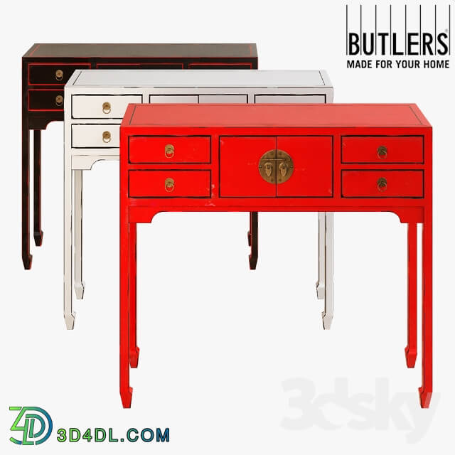 Butlers rising sun console 3D Models