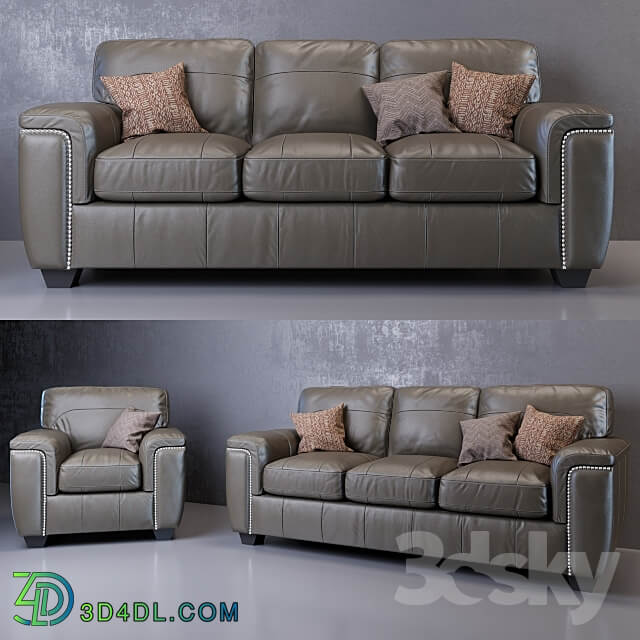 Donnell Sofa and Armchair