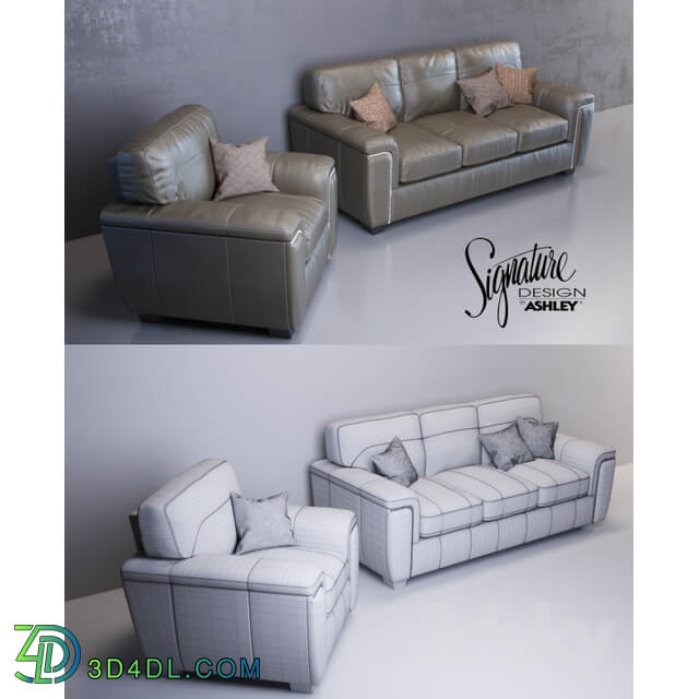 Donnell Sofa and Armchair