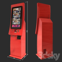 Miscellaneous Vending machine for movie tickets 