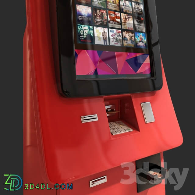 Miscellaneous Vending machine for movie tickets