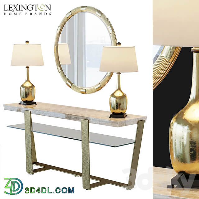 Laurel Canyon Griffith Park Console Table 3D Models