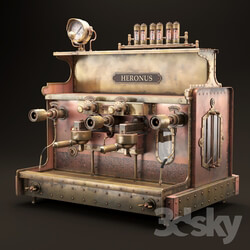 steampunk coffee machine 