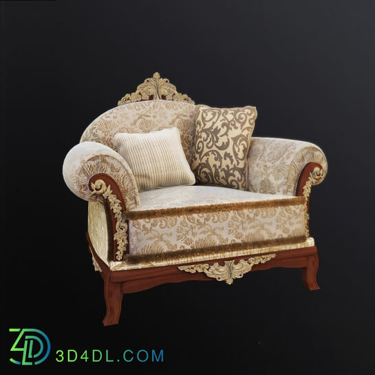 Armchair Treci oro