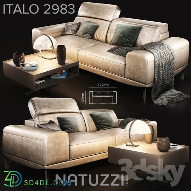 Sofa Natuzzi Italo part