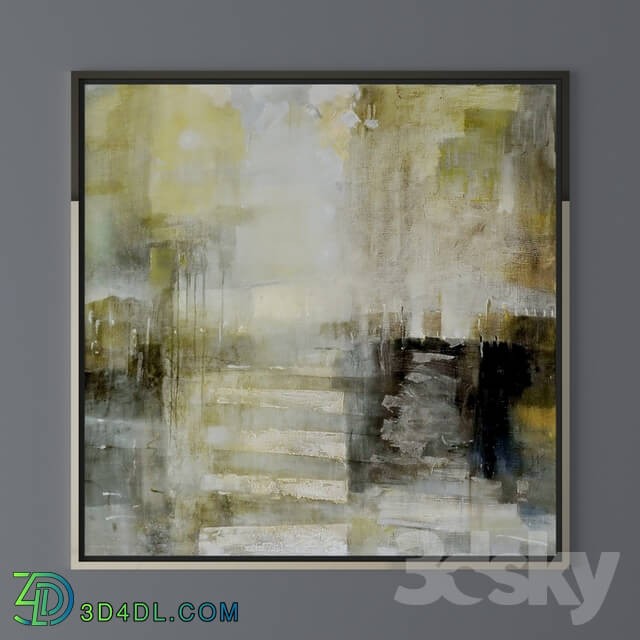 Set of abstract paintings 30