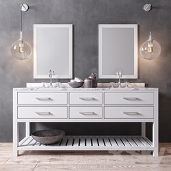 HUTTON DOUBLE WASHSTAND 