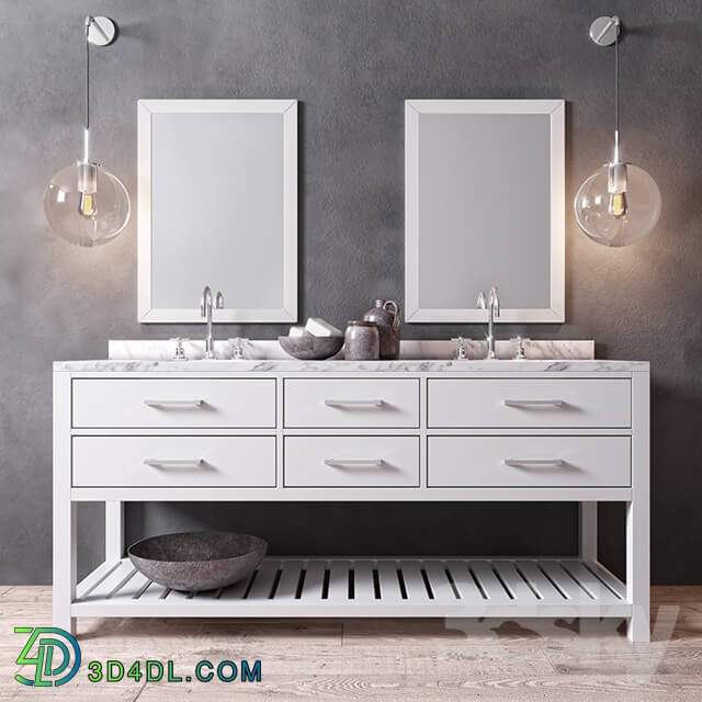 HUTTON DOUBLE WASHSTAND