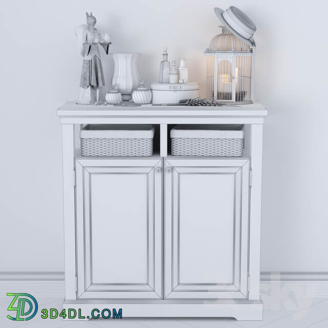 Sideboard Chest of drawer decor in a Provencal style