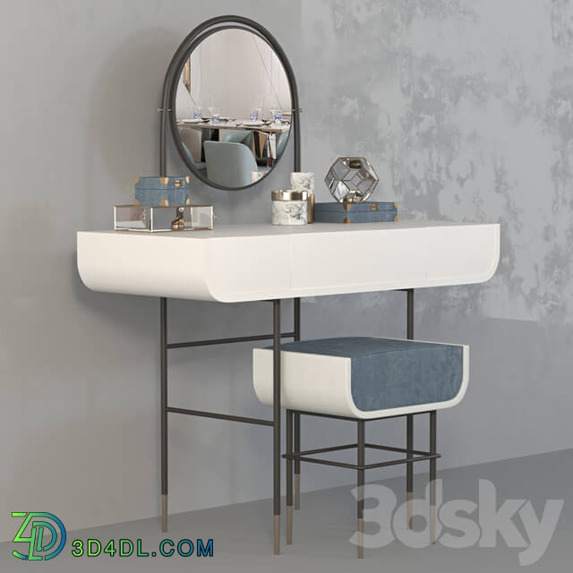 altto cosmoc dress table dressing table 3D Models