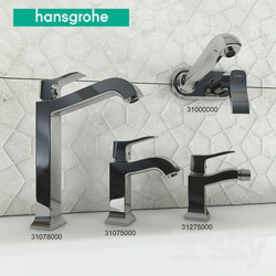 Collection of mixers Metris Classic by Hansgrohe. Part 1 